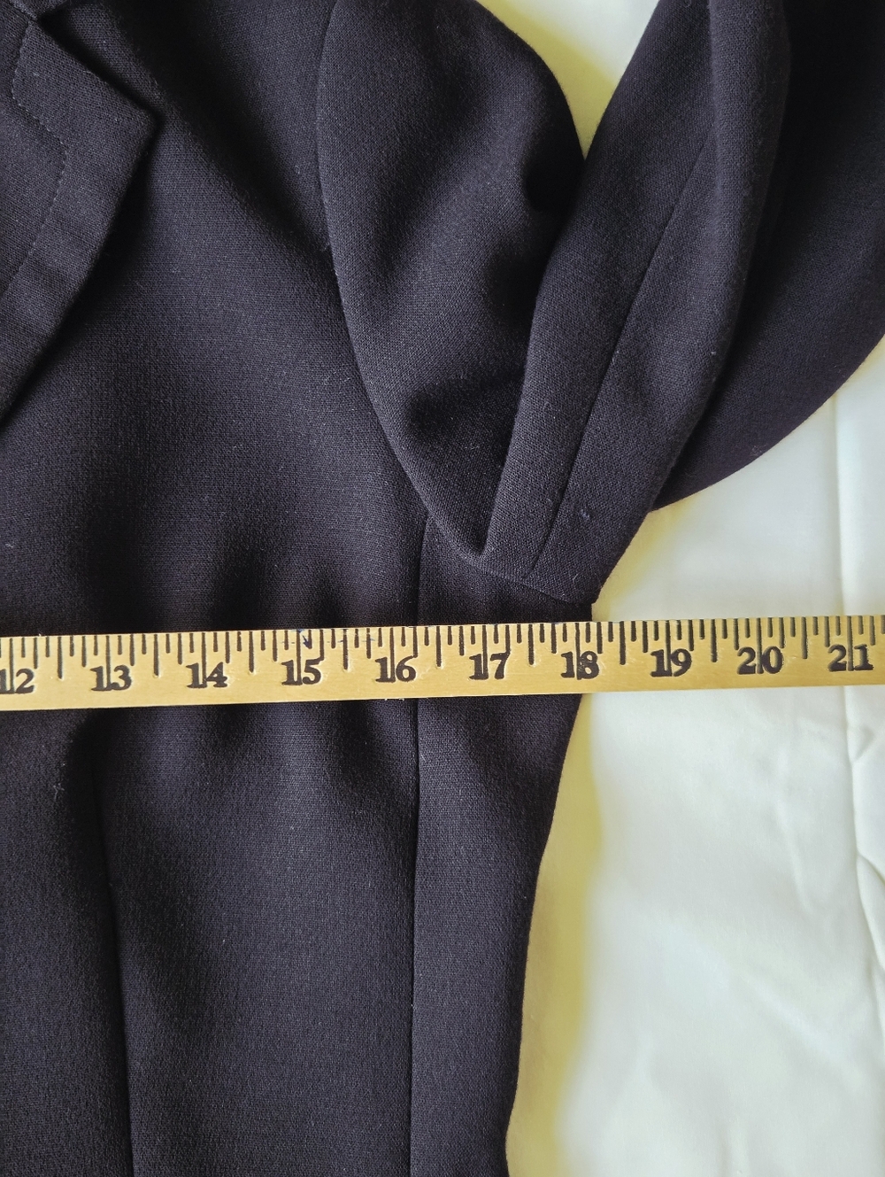 Talbots Black Blazer Size-8P - Picture 11 of 12